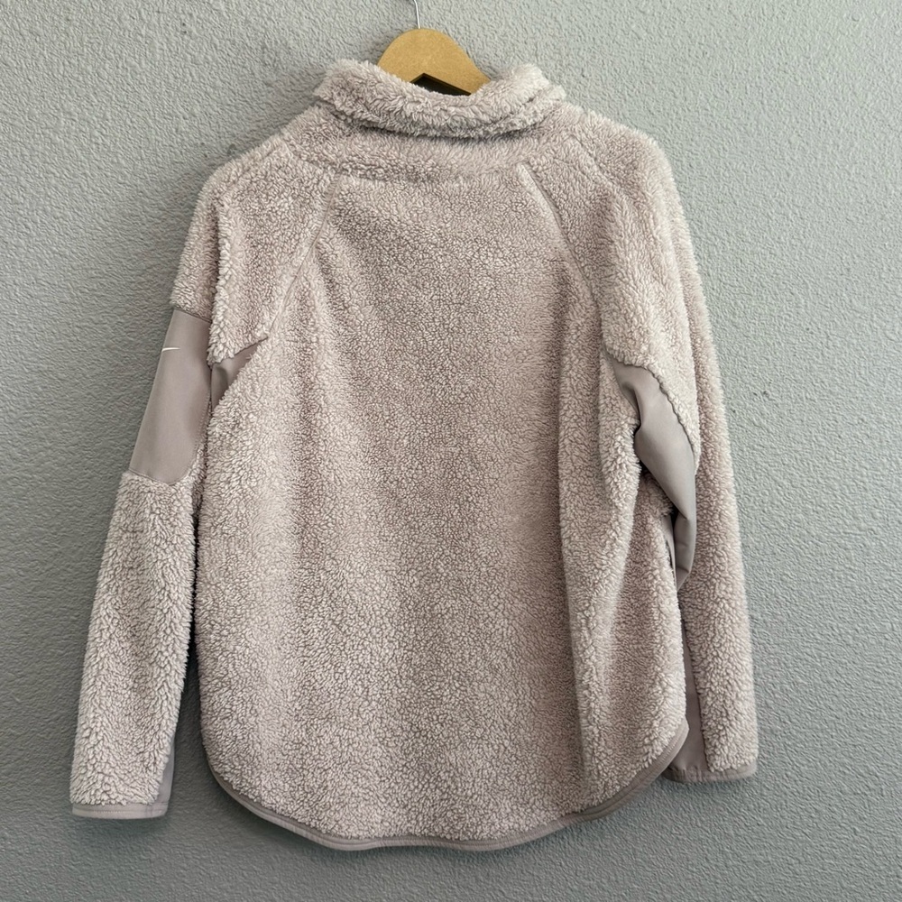 Nike‎ Sherpa Therma Fleece Training Sweater Size Large EUC - Picture 4 of 6